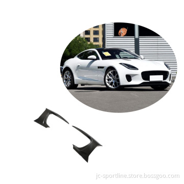 Carbon Fiber Front Bumper Vent for 2018-2019 Jaguar F-Type Base Convertible 2-Door